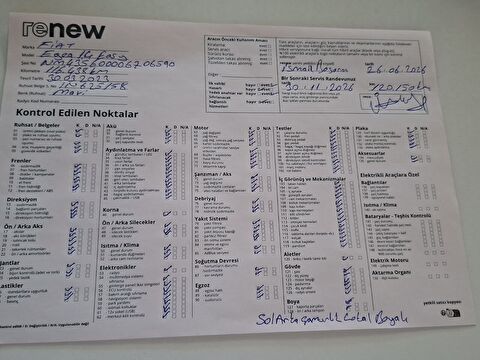 fiat, egea, 1.4 fire easy, manuel, benzin 2.el otomobil | renew 14