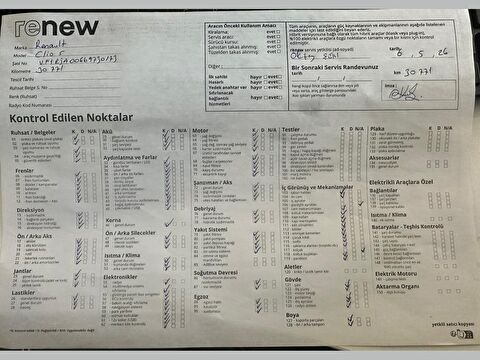 renault, clio, 1.0 tce joy x-tronic, otomatik, benzin 2.el otomobil | renew 46