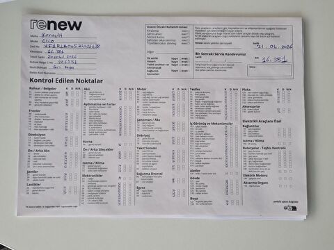 renault, clio, 1.0 tce evolution x-tronic, otomatik, benzin 2.el otomobil | renew 13