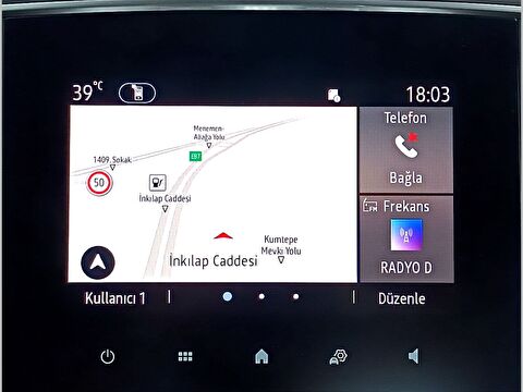 renault, megane, sedan 1.3 tce touch edc, otomatik, benzin 2.el otomobil | renew 21