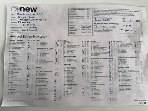 renault, express combi, 1.5 bluedcı touch, manuel, dizel 2.el otomobil | renew 16