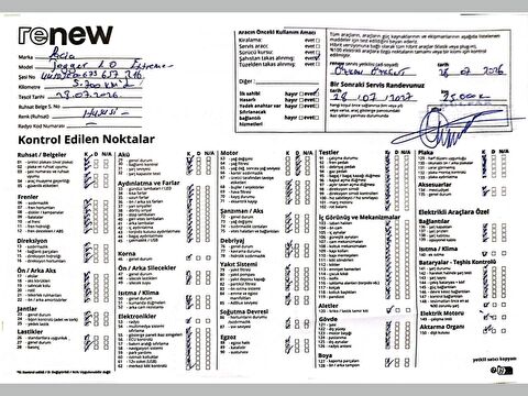 dacia, jogger, 1.0 tce extreme (7 koltuk), manuel, benzin 2.el otomobil | renew 25