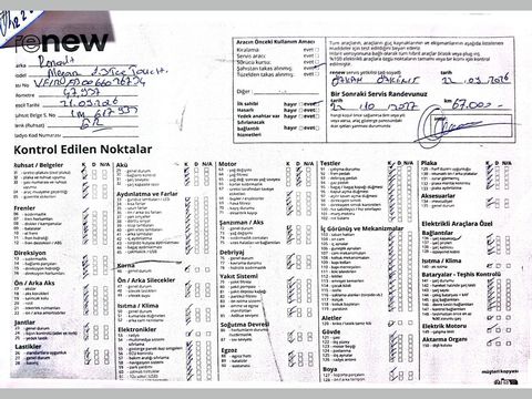 renault, megane, sedan 1.3 tce touch, manuel, benzin 2.el otomobil | renew 25