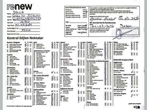 dacia, sandero stepway, 1.0 tce extreme cvt, otomatik, benzin 2.el otomobil | renew 26