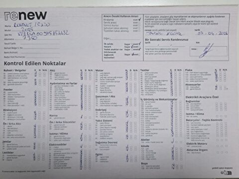 renault, clio, 1.0 tce techno esprit alpine x-tronic, otomatik, benzin 2.el otomobil | renew 12