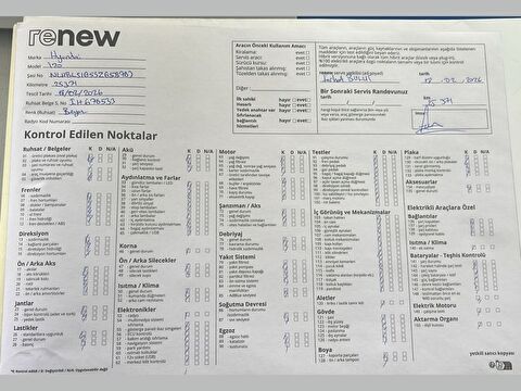 hyundai, i20, 1.0 t-gdı jump+navigasyon, otomatik, benzin 2.el otomobil | renew 16