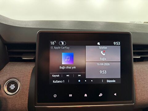 renault, clio, 1.0 tce evolution x-tronic, otomatik, benzin 2.el otomobil | renew 19