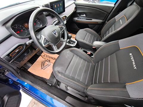dacia, sandero, hatchback 1.0 tce stepway prestige x-tronic, otomatik, benzin 2.el otomobil | renew 17