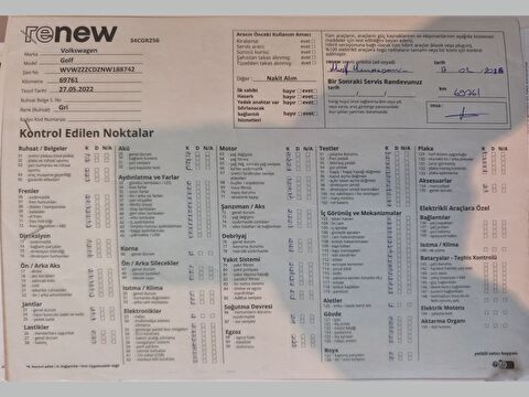 volkswagen, golf, hatchback 1.0 etsı r line dsg, otomatik, mhev 2.el otomobil | renew 26