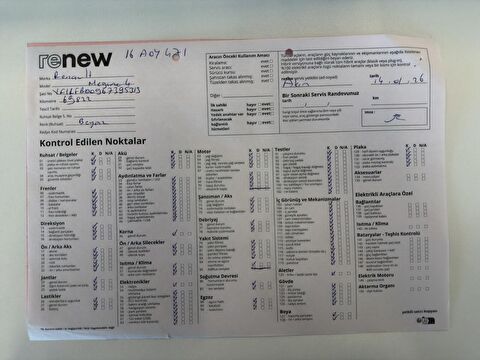 renault, megane, sedan 1.3 tce joy edc, otomatik, benzin 2.el otomobil | renew 16