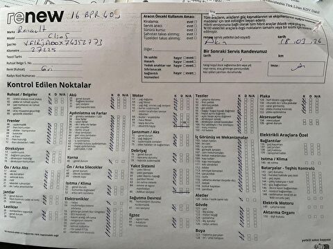 renault, clio, 1.0 tce evolution x-tronic, otomatik, benzin 2.el otomobil | renew 16