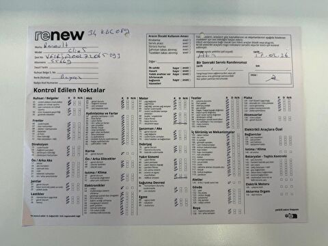 renault, clio, 1.0 tce evolution x-tronic, otomatik, benzin 2.el otomobil | renew 16