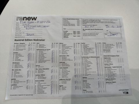 fiat, egea, 1.4 fire easy, manuel, benzin 2.el otomobil | renew 16