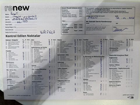 renault, megane, sedan 1.3 tce joy comfort edc, otomatik, benzin 2.el otomobil | renew 16