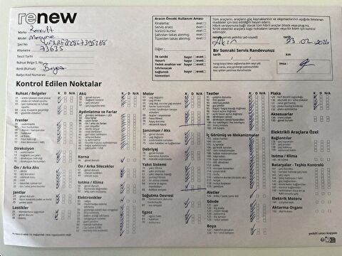 renault, megane, sedan 1.3 tce joy edc, otomatik, benzin 2.el otomobil | renew 16