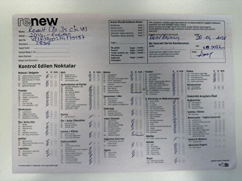 renault, clio, 1.0 tce evolution x-tronic, otomatik, benzin 2.el otomobil | renew 16