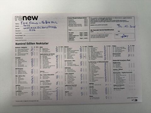 ford, focus, 1.5 ecoblue titanium x, otomatik, dizel 2.el otomobil | renew 16