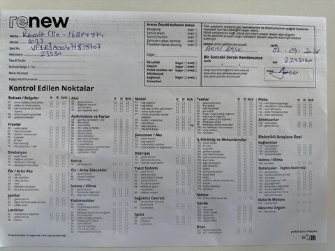 renault, clio, 1.0 tce evolution x-tronic, otomatik, benzin 2.el otomobil | renew 16