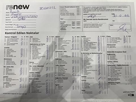 renault, megane, sedan 1.6 16v joy, manuel, benzin + lpg 2.el otomobil | renew 16