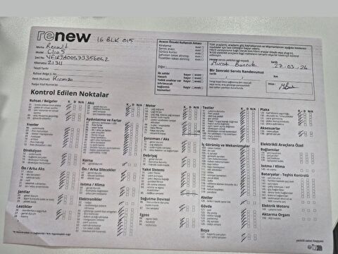 renault, clio, 1.0 tce evolution x-tronic, otomatik, benzin 2.el otomobil | renew 16