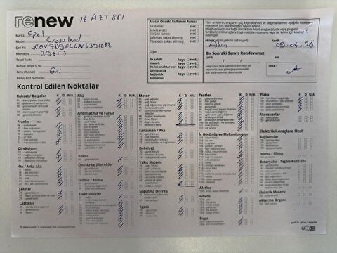 opel, crossland, 1.2 turbo essential, otomatik, benzin 2.el otomobil | renew 16