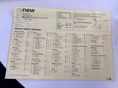 renault, megane, sedan 1.3 tce touch edc, otomatik, benzin 2.el otomobil | renew 16