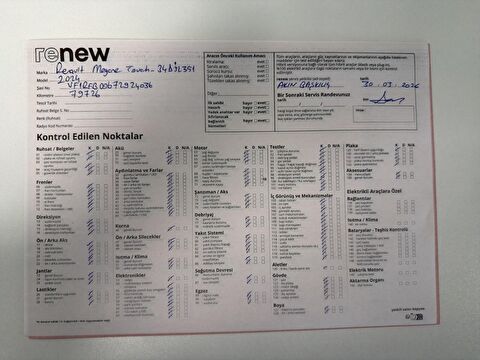 renault, megane, sedan 1.3 tce touch edc, otomatik, benzin 2.el otomobil | renew 16