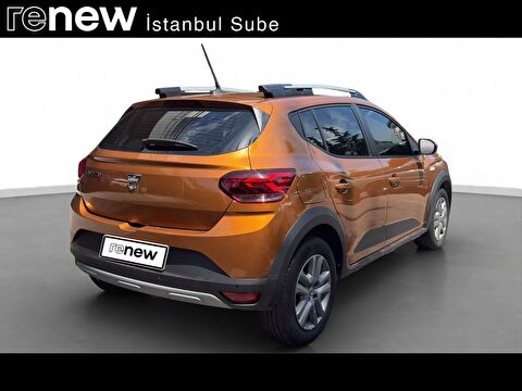 dacia, sandero stepway, sandero 1.0 turbo stepway comfort x-tronic, otomatik, benzin 2.el otomobil | renew 3