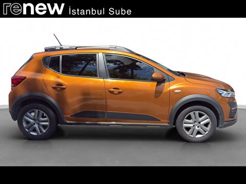 dacia, sandero stepway, sandero 1.0 turbo stepway comfort x-tronic, otomatik, benzin 2.el otomobil | renew 5