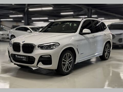 2018 Benzin Otomatik BMW X3 Beyaz Yüzbaşıoğlu Otomotiv Mam. San ve Tic A.Ş.
