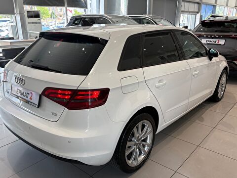 2015 Dizel Otomatik Audi A3 Beyaz Ermat Motorlu Araçlar ve Tarım Ürünleri Sanayi Ticaret A.Ş.