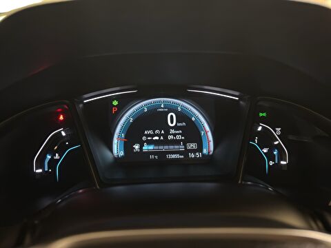 2017 Benzin + LPG Otomatik Honda Civic Siyah Ermat Motorlu Araçlar ve Tarım Ürünleri Sanayi Ticaret A.Ş.