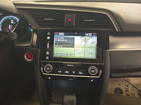 2017 Benzin + LPG Otomatik Honda Civic Siyah Ermat Motorlu Araçlar ve Tarım Ürünleri Sanayi Ticaret A.Ş.