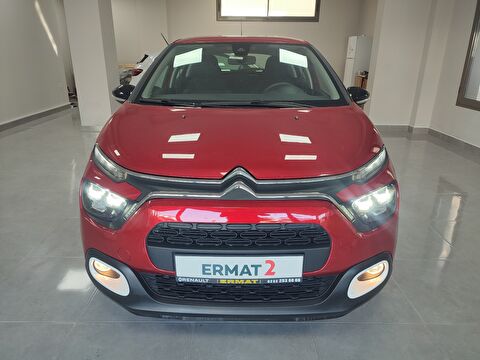 2024 Benzin Otomatik Citroen C3 Kırmızı Ermat Motorlu Araçlar ve Tarım Ürünleri Sanayi Ticaret A.Ş.