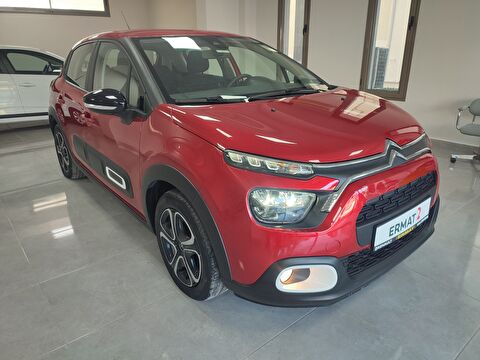 2024 Benzin Otomatik Citroen C3 Kırmızı Ermat Motorlu Araçlar ve Tarım Ürünleri Sanayi Ticaret A.Ş.