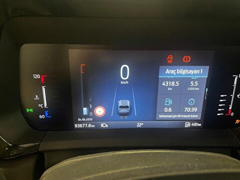 ford, tourneo courier, 1.5l ecoblue trend, manuel, dizel 2.el otomobil | renew 12
