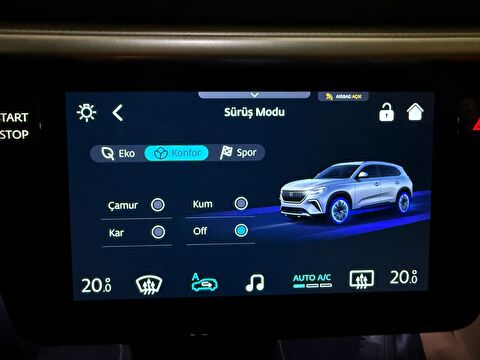 2023 Elektrik Otomatik TOGG T10X V2 AWD  Kırmızı Ermat Motorlu Araçlar ve Tarım Ürünleri Sanayi Ticaret A.Ş.