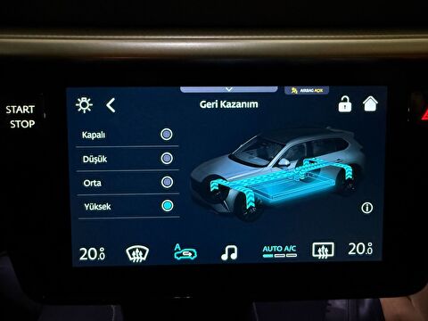 2023 Elektrik Otomatik TOGG T10X V2 AWD  Kırmızı Ermat Motorlu Araçlar ve Tarım Ürünleri Sanayi Ticaret A.Ş.