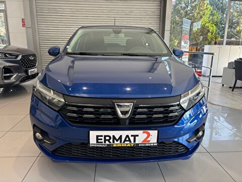 2021 Benzin Otomatik Dacia Sandero Mavi Ermat Motorlu Araçlar ve Tarım Ürünleri Sanayi Ticaret A.Ş.