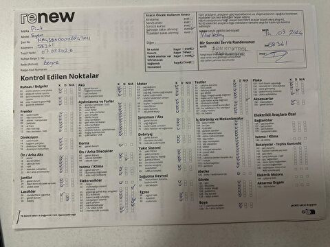 fiat, egea, 1.3 multijet easy, manuel, dizel 2.el otomobil | renew 18