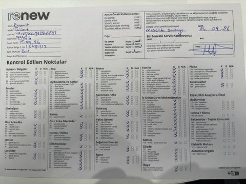 renault, taliant, 1.0 turbo joy, otomatik, benzin 2.el otomobil | renew 16