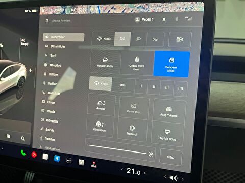 2023 Elektrik Otomatik Tesla Model Y Beyaz Gürel Tasarım Aksesuar Otomotiv San. Tic. Ltd. Şti.