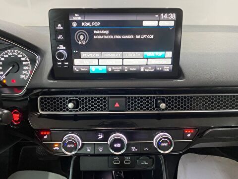 2023 Benzin + LPG Otomatik Honda Civic Siyah Gürel Tasarım Aksesuar Otomotiv San. Tic. Ltd. Şti.