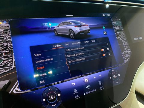 2023 Elektrik Otomatik Mercedes-Benz EQE Gri Gürel Tasarım Aksesuar Otomotiv San. Tic. Ltd. Şti.