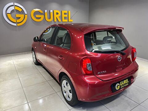2015 Benzin Otomatik Nissan Micra Kırmızı Gürel Tasarım Aksesuar Otomotiv San. Tic. Ltd. Şti.