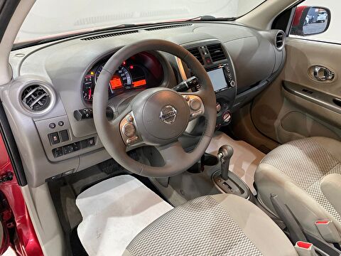 2015 Benzin Otomatik Nissan Micra Kırmızı Gürel Tasarım Aksesuar Otomotiv San. Tic. Ltd. Şti.