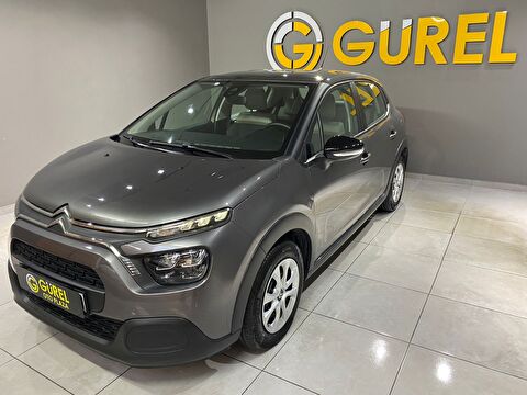 2023 Benzin Manuel Citroen C3 Gri Gürel Tasarım Aksesuar Otomotiv San. Tic. Ltd. Şti.