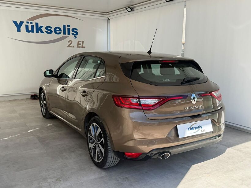 2017 Dizel Otomatik Renault Megane Kahverengi Yükseliş Nakil Araçları Turizm Ticaret ve Sanayi Anonim Şirketi