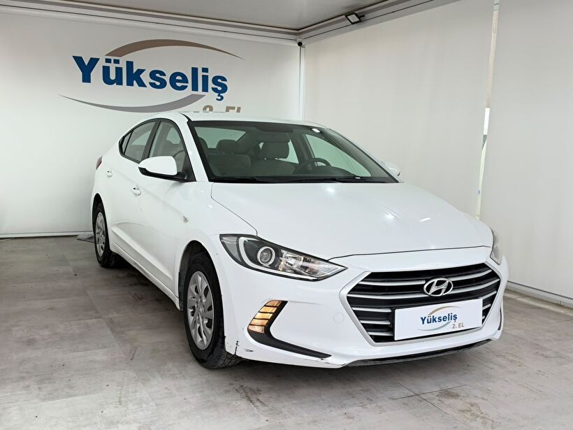 2018 Benzin Manuel Hyundai Elantra Beyaz Yükseliş Nakil Araçları Turizm Ticaret ve Sanayi Anonim Şirketi