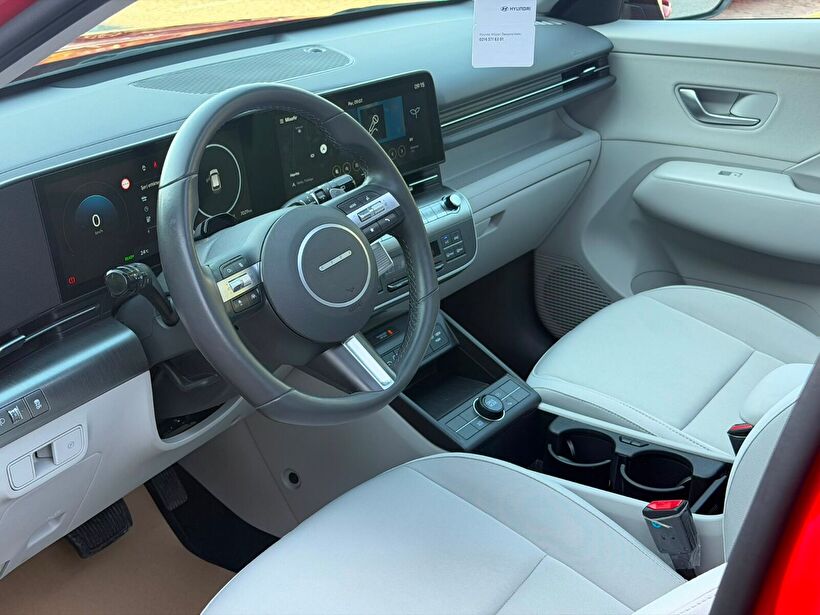 2025 Elektrik Otomatik Hyundai Kona Elektrik Kırmızı Yükseliş Nakil Araçları Turizm Ticaret ve Sanayi Anonim Şirketi